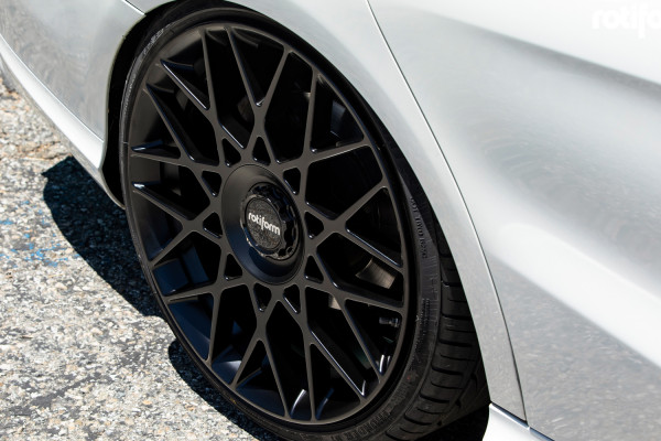 ROTIFORM® BLQ-C Wheels - Satin Black Rims