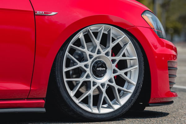 ROTIFORM® BLQ-C Wheels - Silver Rims