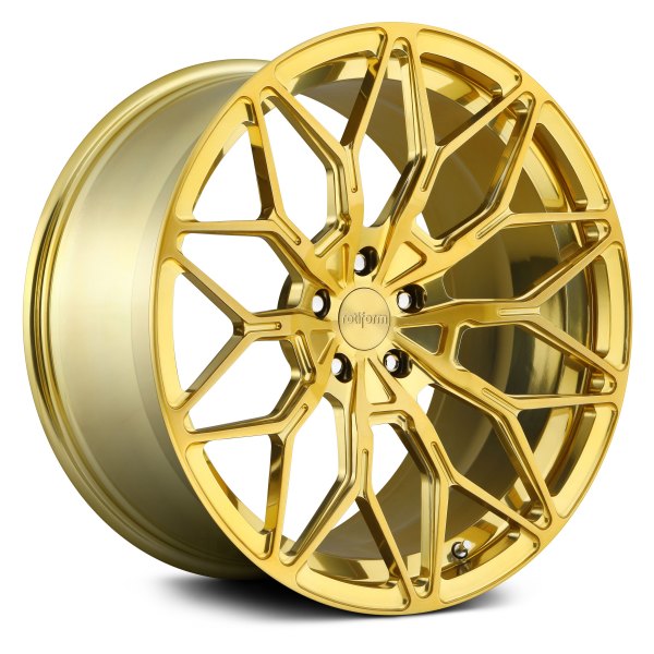 ROTIFORM® - BTC Monoblock Candy Gold with Brushed Face and Polished Windows