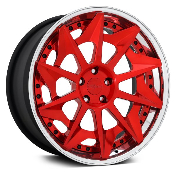 ROTIFORM® - CVT 3PC Matte Black with Candy Red Face