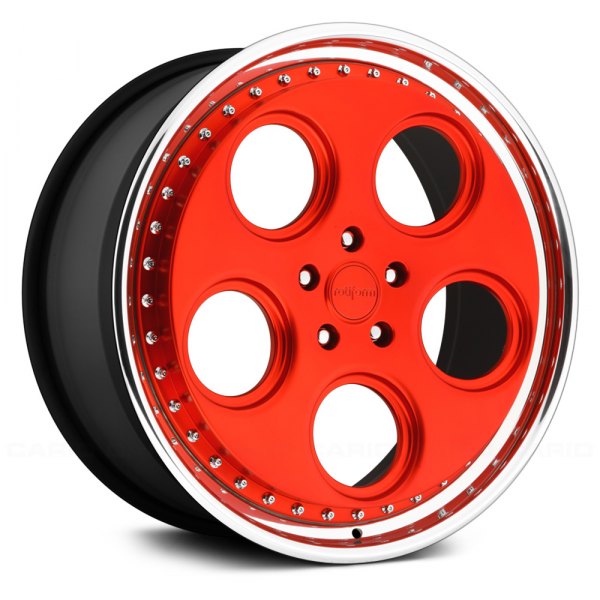 ROTIFORM® - DIA 2PC Matte Red with Polished Lip