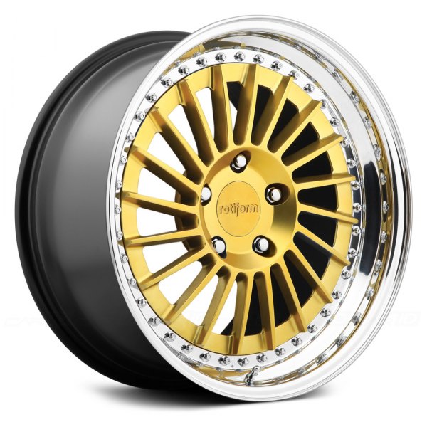 ROTIFORM® - IND-T 3PC Matte Gold with Polished Lip