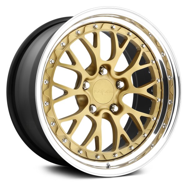 ROTIFORM® - LSR 3PC Matte Gold with Polished Lip