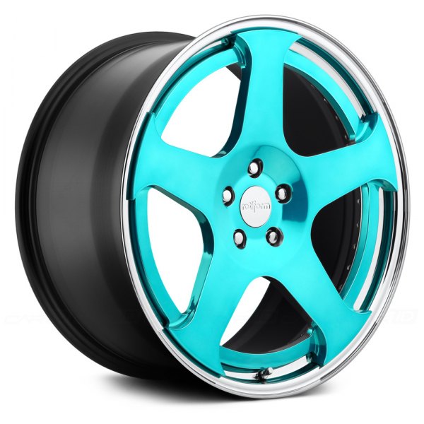 ROTIFORM® - NUE 3PC Candy Blue with Polished Lip