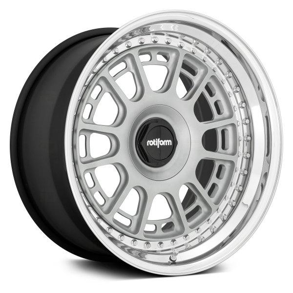 ROTIFORM® - OZR 3PC Matte Silver with Polished Lip