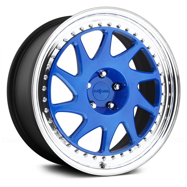 ROTIFORM® - OZT 3PC Illusion Blue with Polished Lip