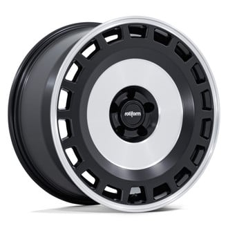 ROTIFORM® - RC213 ZBF Matte Black with Machined Face