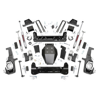 Rough Country® - Non-Torsion Drop Front and Rear Suspension Lift Kit