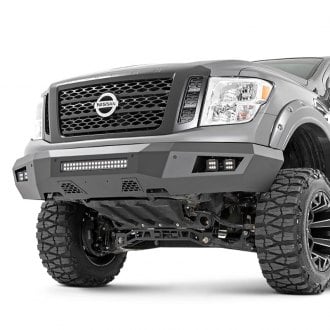 2017 Nissan Titan XD Custom 4x4 Off-Road Steel Bumpers – CARiD.com