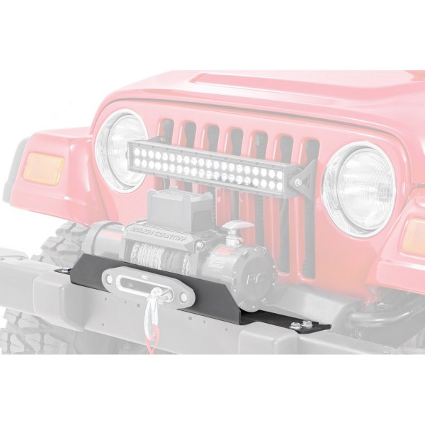 Rough Country® - Black Winch Mount Plate