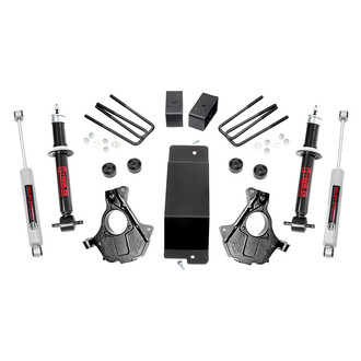 Rough Country® - 3.5" x 3" Front and Rear Suspension Lift Kit