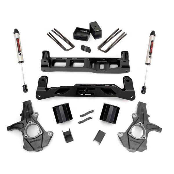Rough Country® 24770 5" Front and Rear Suspension Lift Kit