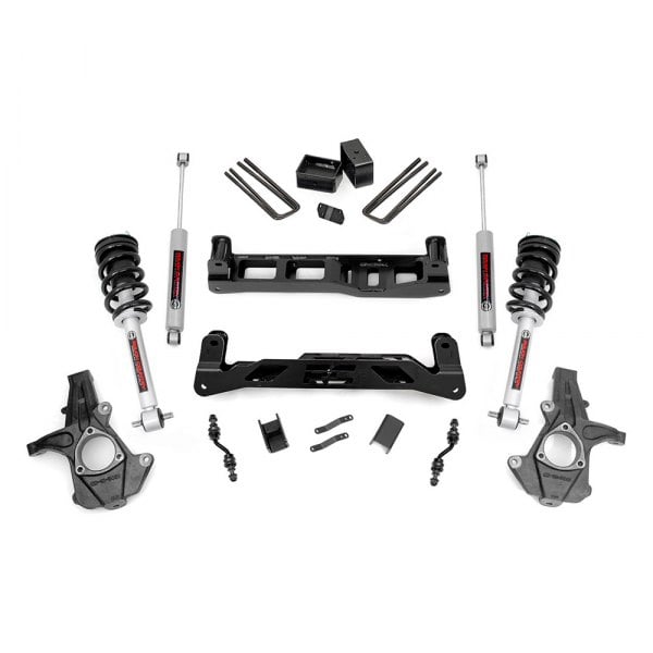 Rough Country® 24834 5" Front and Rear Suspension Lift Kit