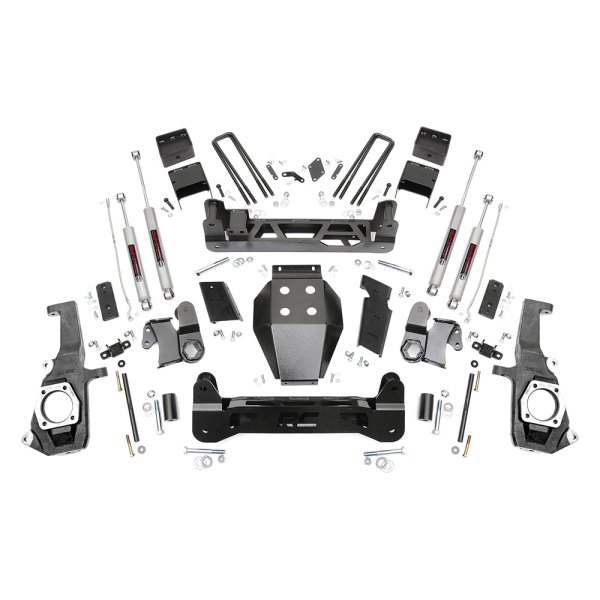 Rough Country® - Non-Torsion Drop Front and Rear Suspension Lift Kit
