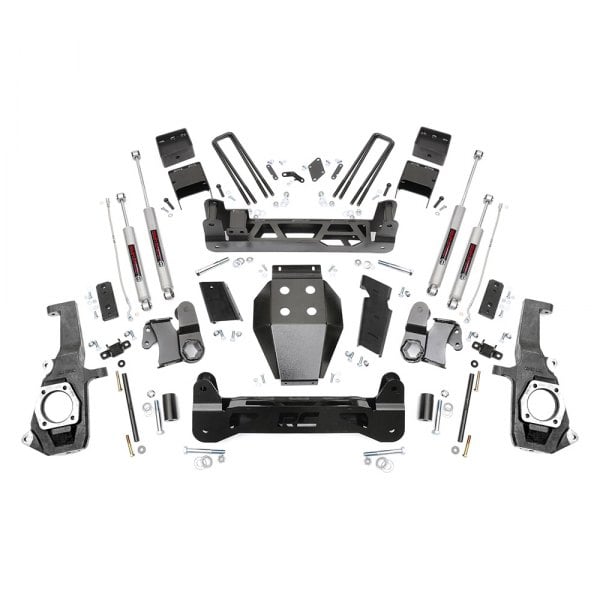 Rough Country® NonTorsion Drop Front and Rear Suspension Lift Kit