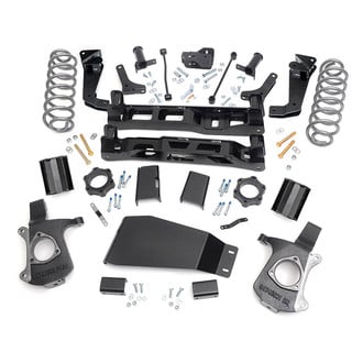 Rough Country® - 7.5" Front and Rear Suspension Lift Kit