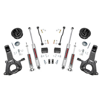 Rough Country® - 4" Front and Rear Suspension Lift Kit
