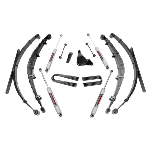 Rough Country® 49730 6" Front and Rear Suspension Lift Kit