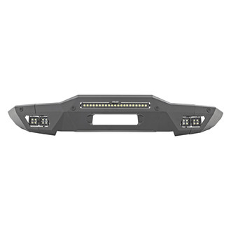 Rough Country® - Full Width Black Powder Coated Front Modular Bumper
