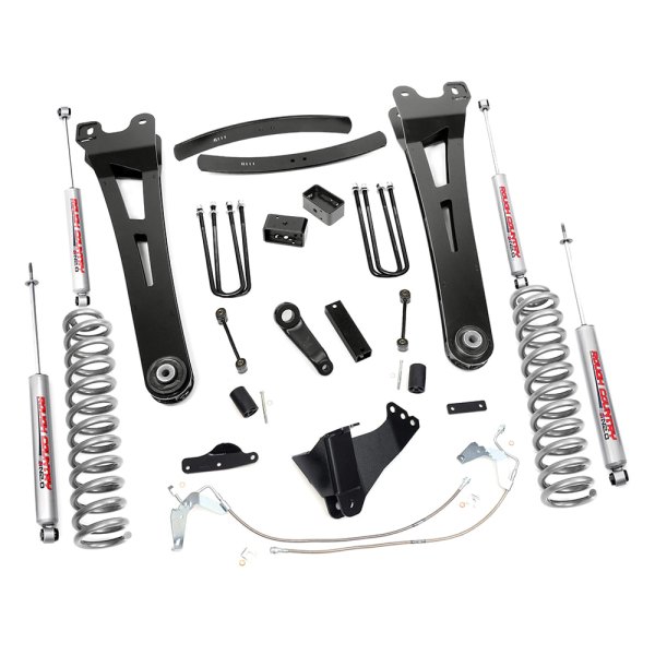 Rough Country® 538.20 6" Radius Arm Front and Rear Suspension Lift Kit