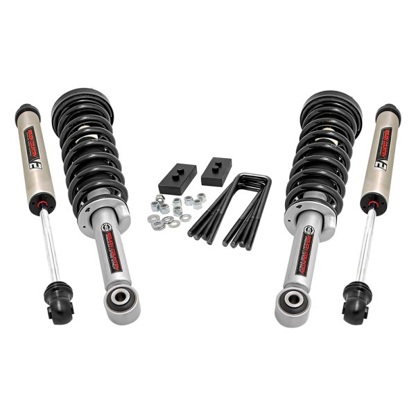 Rough Country® 56971 2" x 1" Front and Rear Leveling Leaf Spring