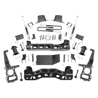 Rough Country® - 4" x 2" Front and Rear Suspension Lift Kit