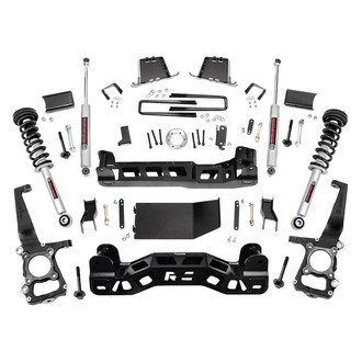 Rough Country® - 6" x 5.5" Front and Rear Suspension Lift Kit