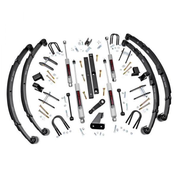 Rough Country® 614.20 4.5" Front and Rear Suspension Lift Kit