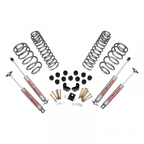 Rough Country® 646.20 3.75" Front and Rear Suspension Lift Kit