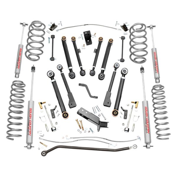 Rough Country® 66220 6" XSeries Front and Rear Suspension Lift Kit