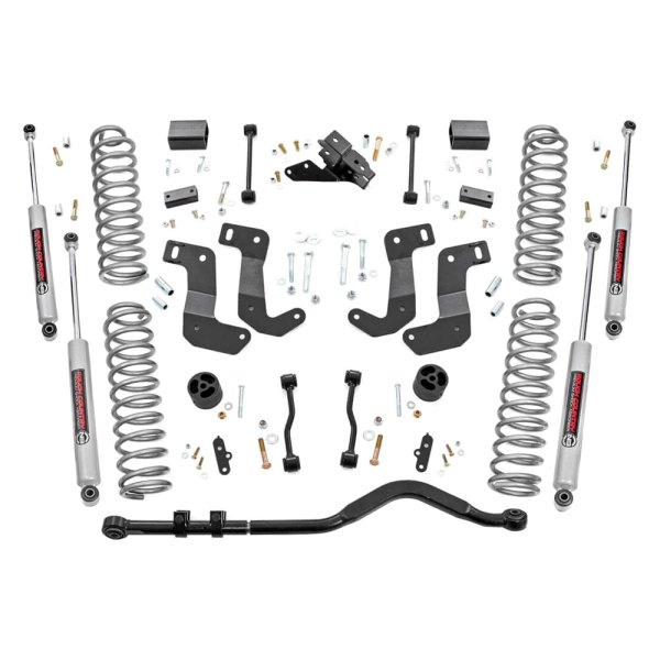 Rough Country® 66830 3.5" Front and Rear Suspension Lift Kit