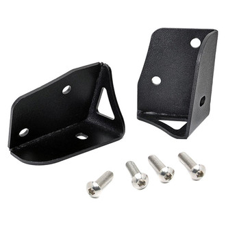 Rough Country® - Textured Black A-Pillar Mounts for 4" Round or 2" Pod Lights