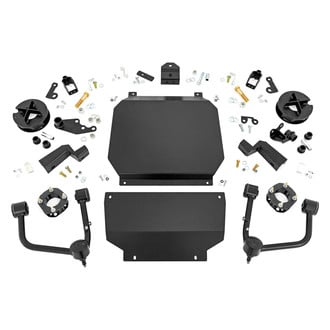 Rough Country® - 3.5" Bolt-On Front and Rear Suspension Lift Kit