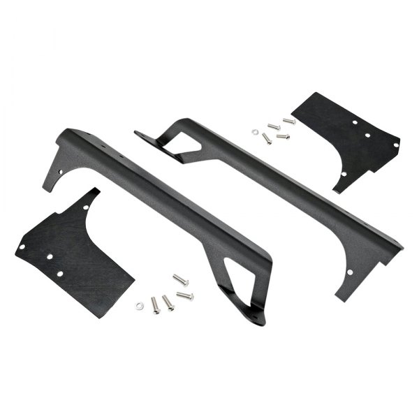 Rough Country® - Textured Black Windshield Frame Mounts