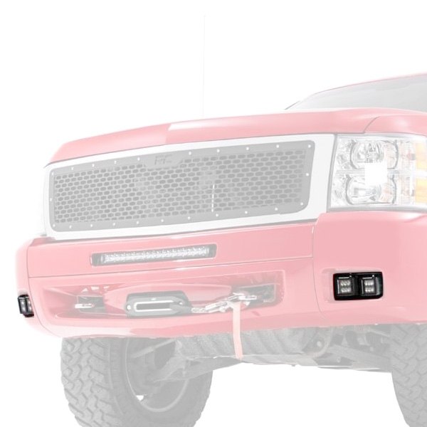 Rough Country® - Fog Light Location 2" 4x18W Cube Spot Beam LED Lights