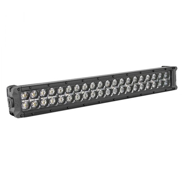 Rough Country® - 20" 200W Dual Row Combo Spot/Flood Beam LED Light Bar, with White DRL