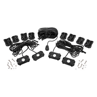Rough Country® - Deluxe White LED Rock Light Kit
