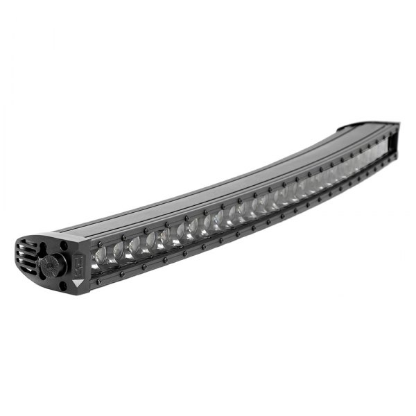 Rough Country® - 30" 150W Curved Spot Beam LED Light Bar, with White DRL