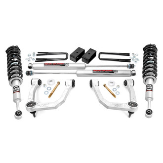Rough Country® - 3.5" Bolt-On Front and Rear Suspension Lift Kit