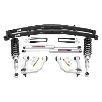 Rough Country® - 3.5" Bolt-On Front and Rear Suspension Lift Kit