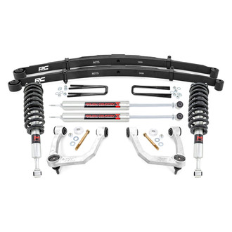 Rough Country® - 3.5" Bolt-On Front and Rear Suspension Lift Kit