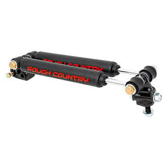 Rough Country® - Stacked Dual Steering Stabilizer