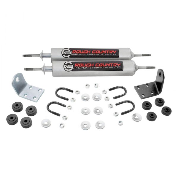 Rough Country® - N3 Premium™ Dual Steering Stabilizer