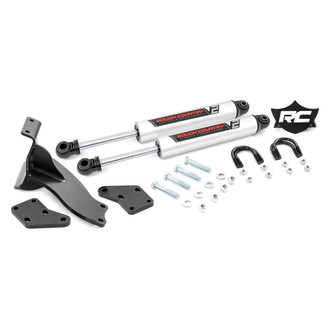 Rough Country® - V2™ Dual Steering Stabilizer
