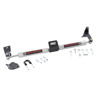 Rough Country® - N3 Premium™ Front Dual Steering Stabilizer