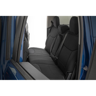 Rough Country® - Neoprene 1st Row Black Seat Cover Set