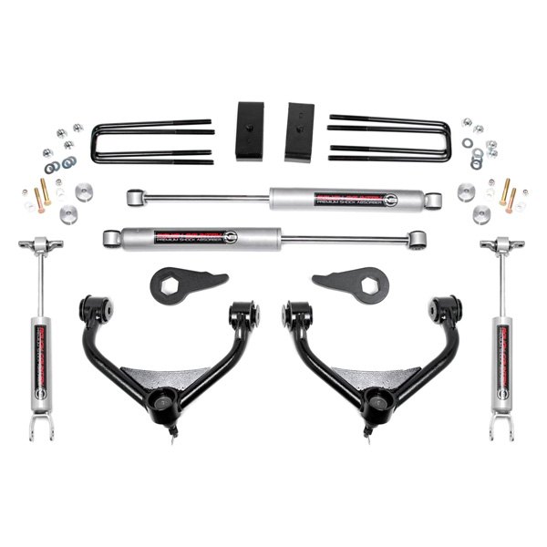 Rough Country® - Bolt-On Front and Rear Suspension Lift Kit