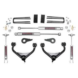 Rough Country® - 3.5" Bolt-On Front and Rear Suspension Lift Kit