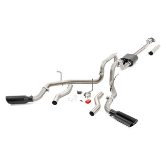 Rough Country® - 409 SS Cat-Back Exhaust System with Single Rear/Side Exit