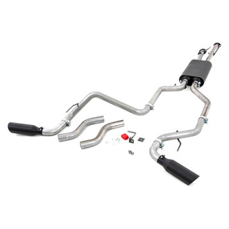 Rough Country® - 409 SS Cat-Back Exhaust System with Single Rear/Side Exit